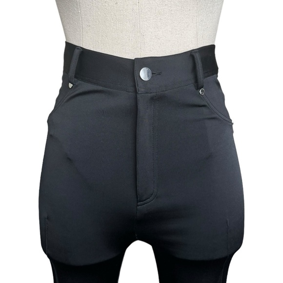 ET OCHS Jacob Fit-&-Flare Hot Pants in Black Size:2 - Picture 6 of 12